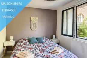 GRANDE MAISON COSY TERRASSE PARKING GARE 8PERS